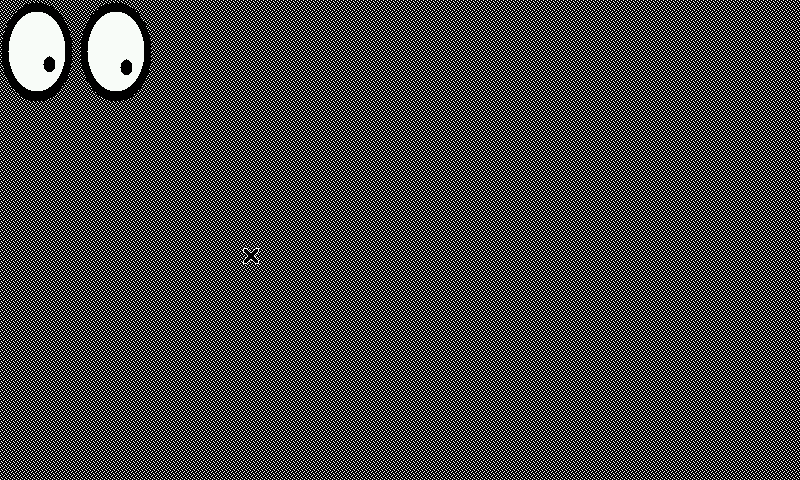 X server with xeyes app on APF27