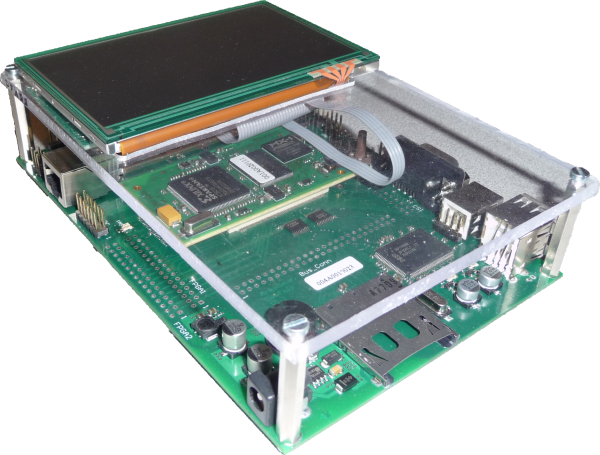 Une devfull assemblée avec son LCD