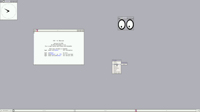X server with fluxbox running on APF6 (1080p)